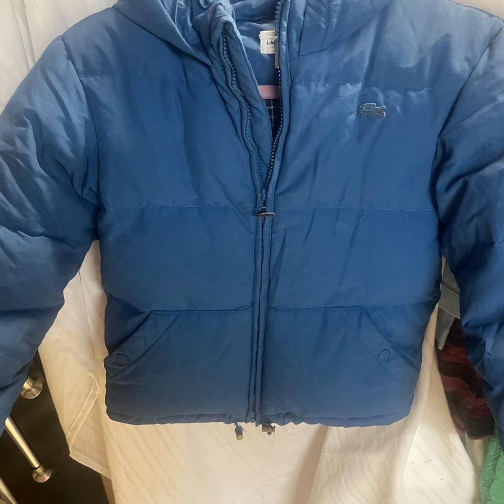 Lacoste boys heavy winter coat size 10